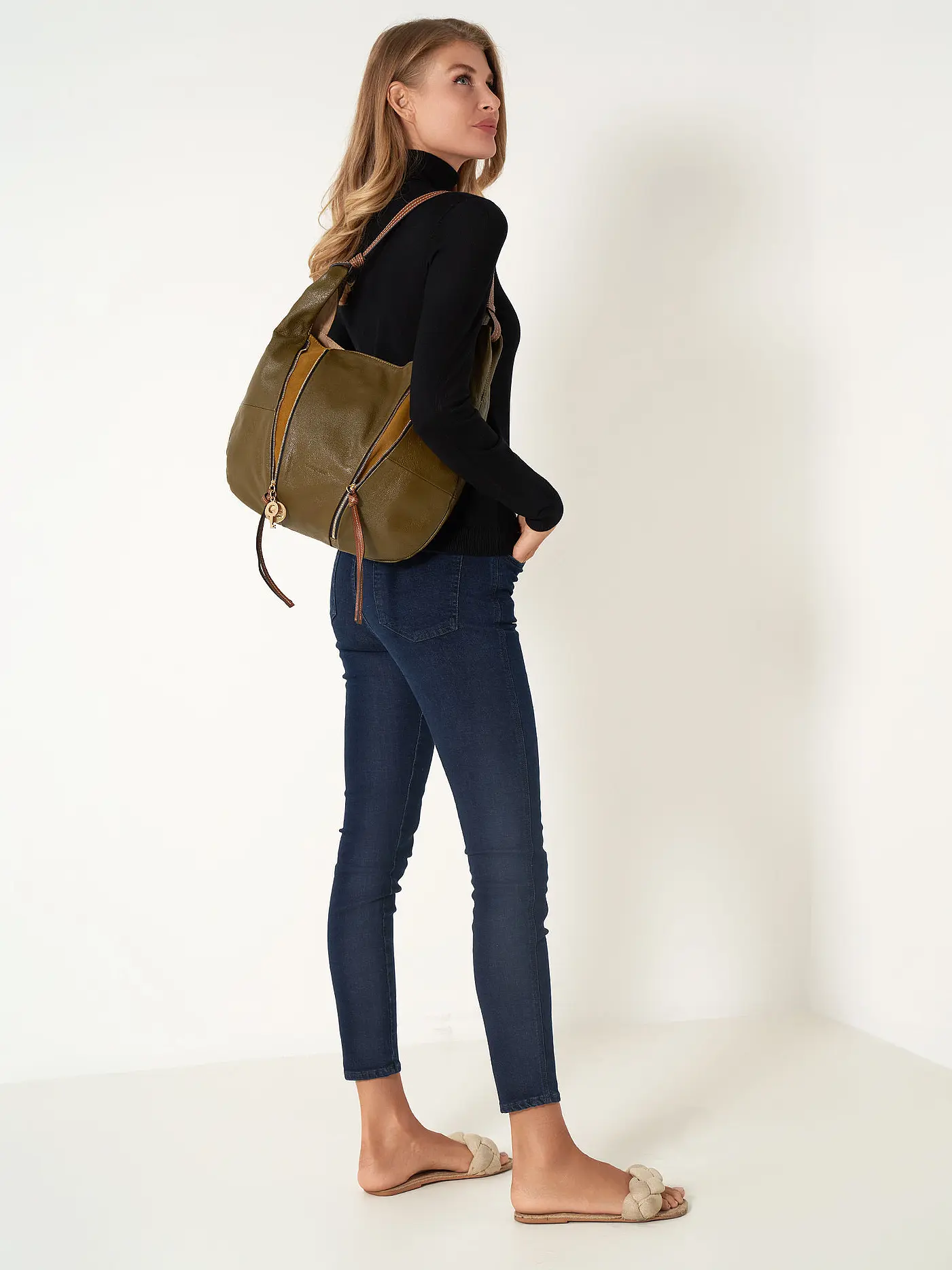 SEE BY CHLOE | Ledertasche - Hobo Bag INDRA | 